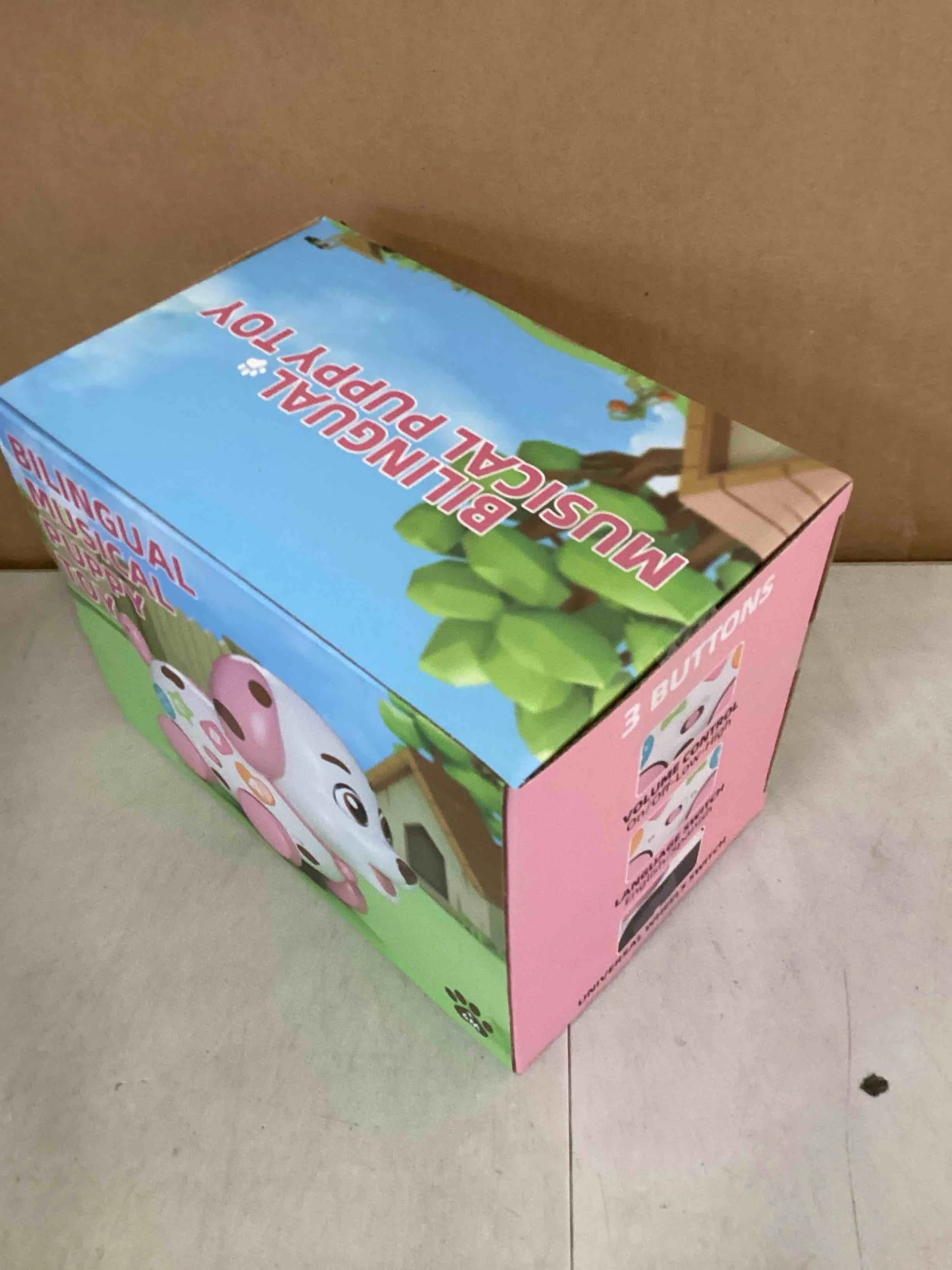 Multi-color Plastic Musical Puppy Toys for 1 Year Old Boy Girl, Crawling & Walking Baby Toy 6-9-12-18 Month, Bilingual Toys for 1 Year Old Girl Gifts, Birthday Gift for 1 Year Old, Infant Toy for 7 8 10 Month Old, Brand New condition - View 3