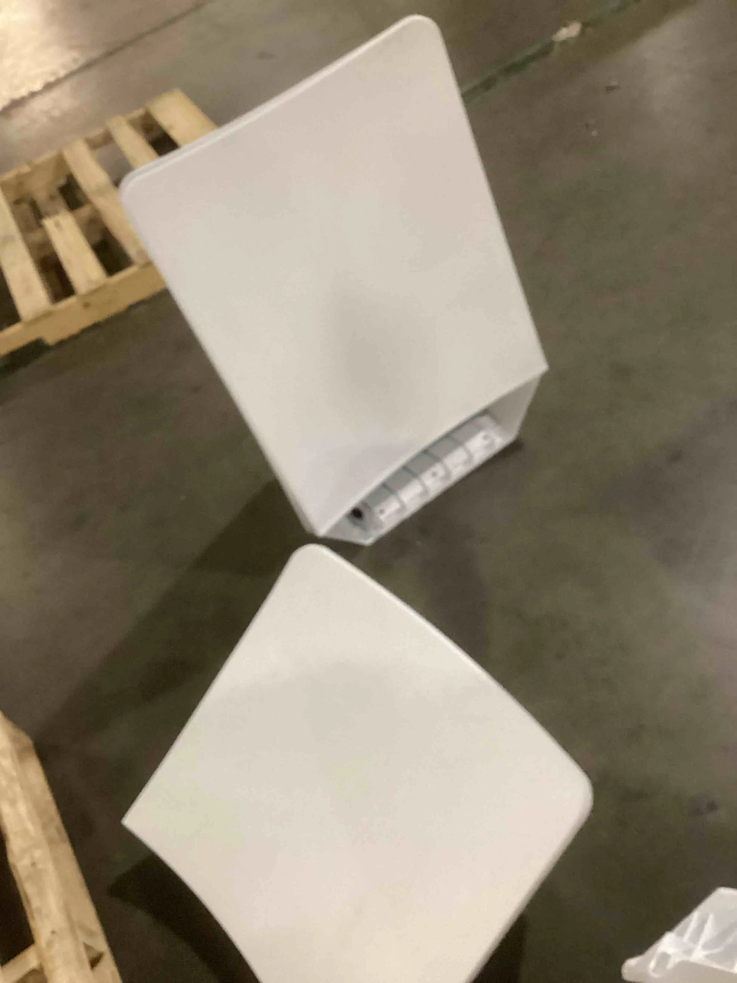 White Plastic Step2 Vero Plastic Side Table, As Is condition - View 10