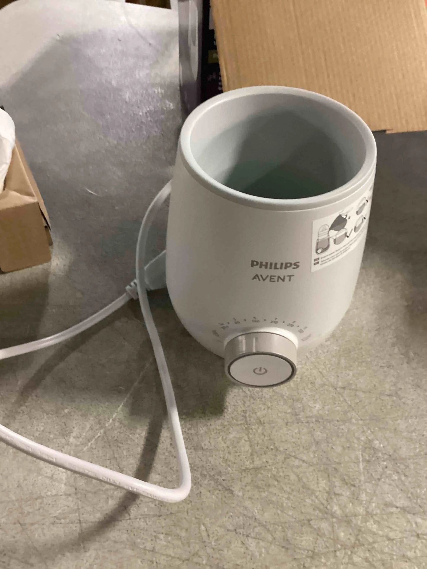 product Plastic, Metal Philips Avent Premium Fast Bottle Warmer, with Smart Temperature Control, Water Bath Technology, Automatic Shut-Off, Model SCF358, Good Condition condition - View 4