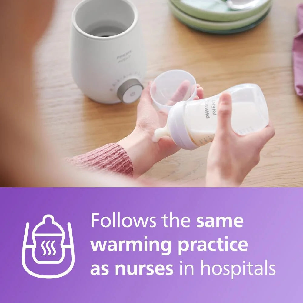 product Plastic, Metal Philips Avent Premium Fast Bottle Warmer, with Smart Temperature Control, Water Bath Technology, Automatic Shut-Off, Model SCF358, Good Condition condition - View 6