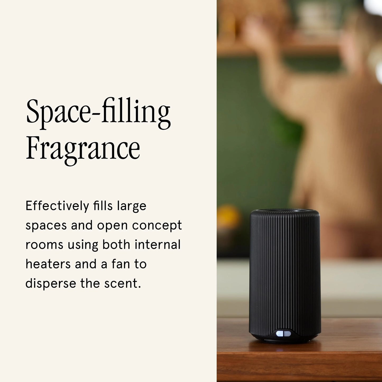 Black Plastic Pura Plus - Smart Fragrance Diffuser for Large Spaces - Adjustable Smart Home Diffuser with Automatic Fragrance Vial Detection - Wi-Fi Smart Diffuser for Luxury Home Scenting - Black, As Is condition - View 5