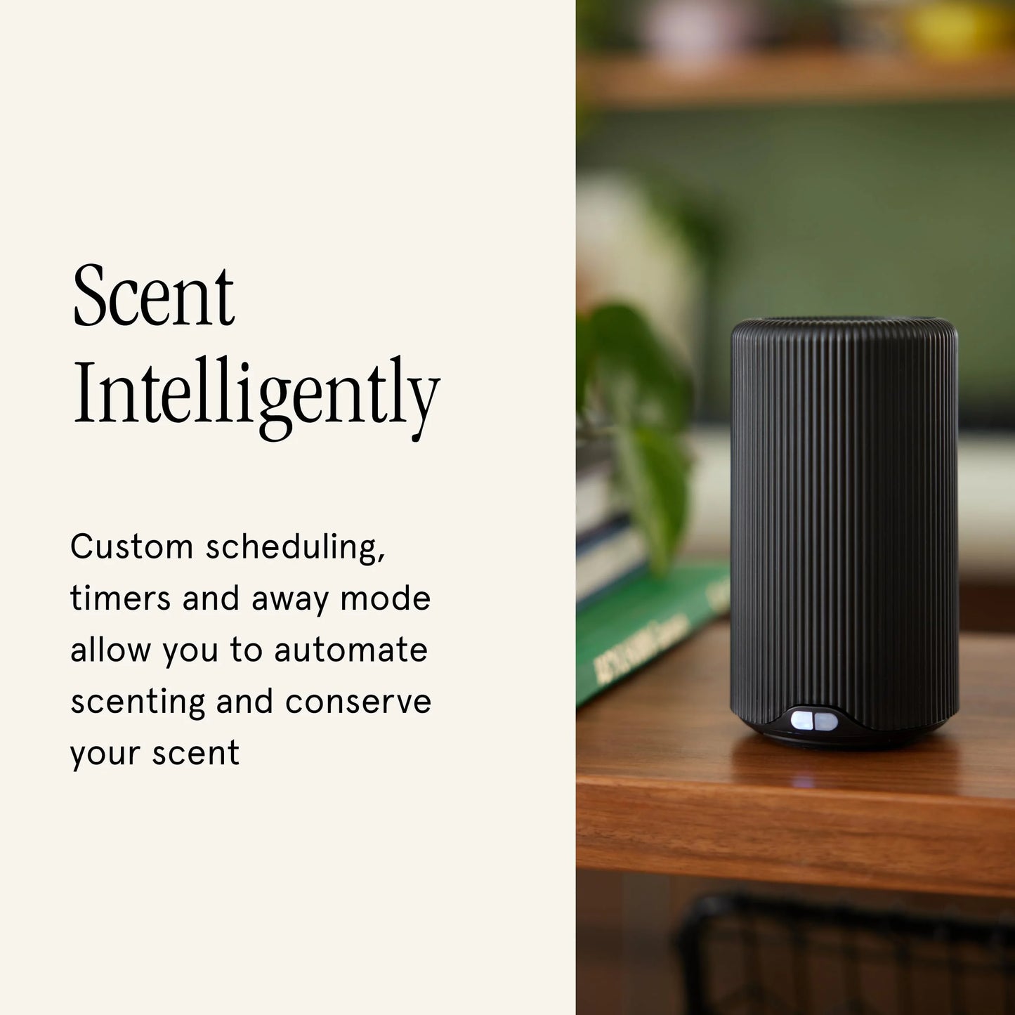 Black Plastic Pura Plus - Smart Fragrance Diffuser for Large Spaces - Adjustable Smart Home Diffuser with Automatic Fragrance Vial Detection - Wi-Fi Smart Diffuser for Luxury Home Scenting - Black, As Is condition - View 7