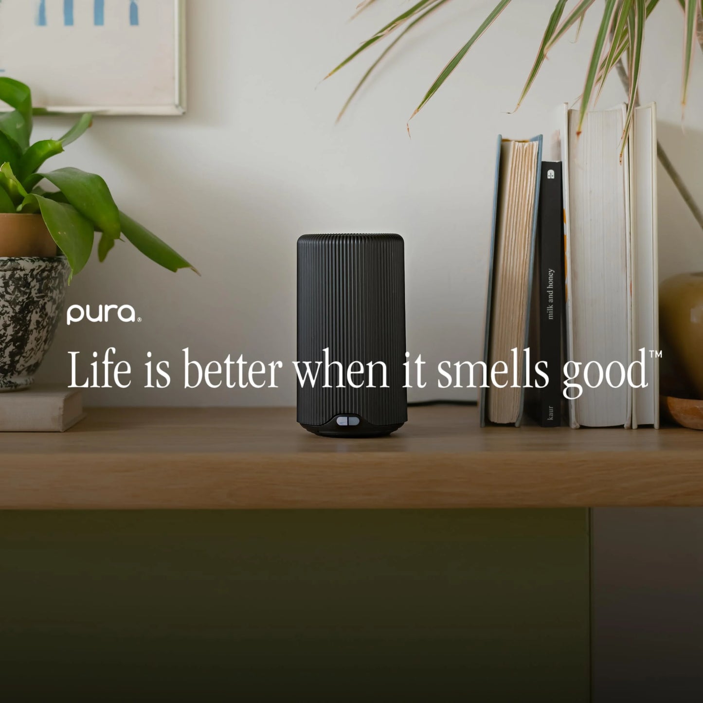 Black Plastic Pura Plus - Smart Fragrance Diffuser for Large Spaces - Adjustable Smart Home Diffuser with Automatic Fragrance Vial Detection - Wi-Fi Smart Diffuser for Luxury Home Scenting - Black, As Is condition - View 9