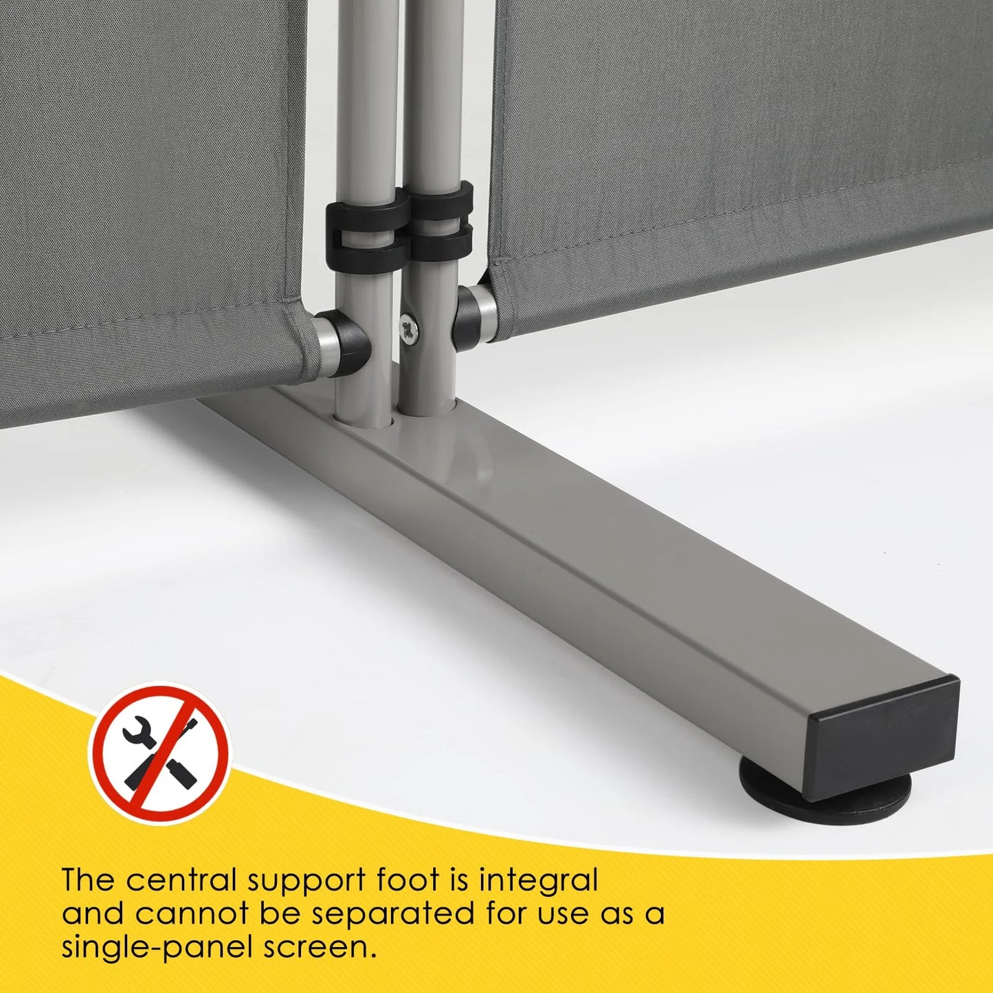 Rantila Indoor Room Divider - Gray/Grey - View 10