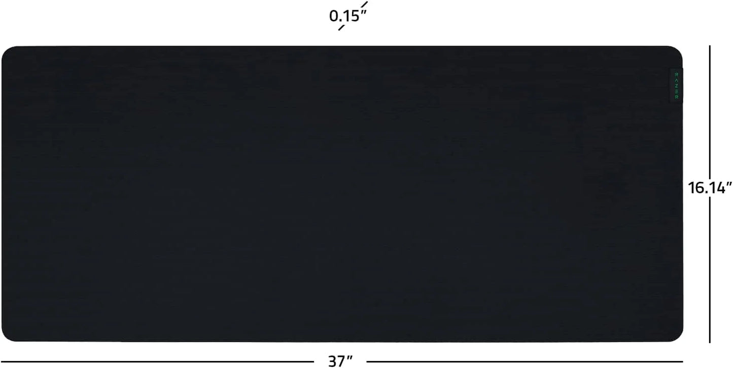Classic Black Cloth, High-Density Foam Razer Gigantus v2 Cloth Gaming Mouse Pad (XXL): Thick, High-Density Foam - Non-Slip Base - Classic Black, As Is condition - View 9