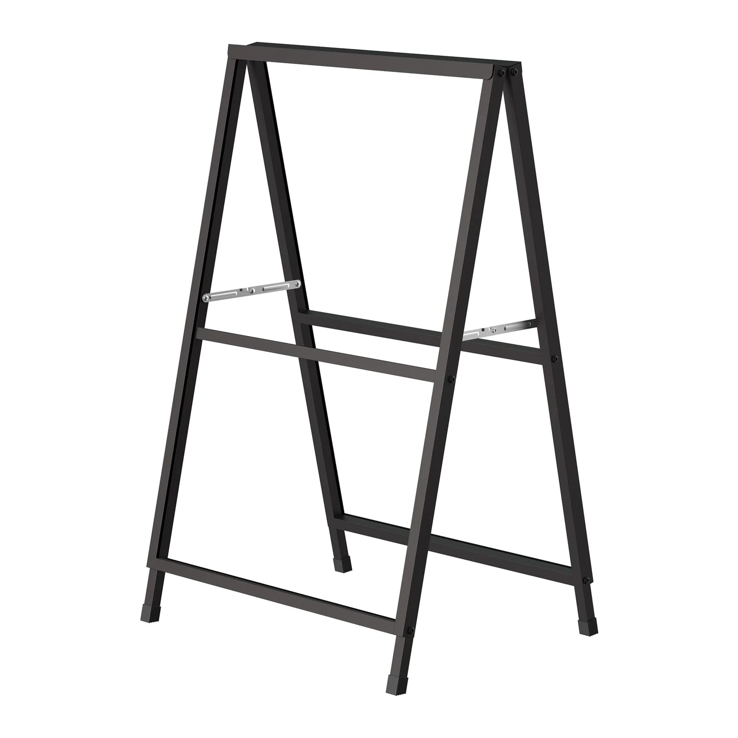 Black Metal Relx A Frame Sign Holder Outdoor Sandwich Boards Holder 24x36 inches Sidewalk Signs for Businesses Outdoor - Holder only, Good Condition condition - View 12
