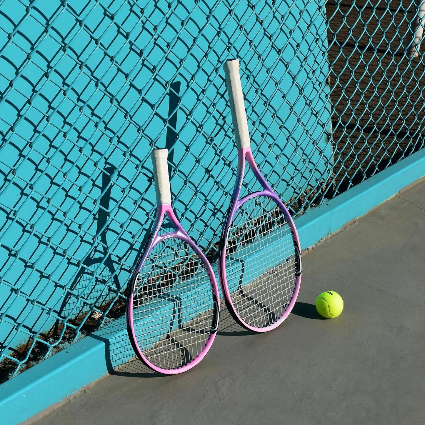 Multi-color Lightweight & Durable Senston 19" 23" 25" Kids Junior Tennis Racquet for Kids Children Boys Girls Tennis Rackets with Racket Cover, Good Condition condition - View 8