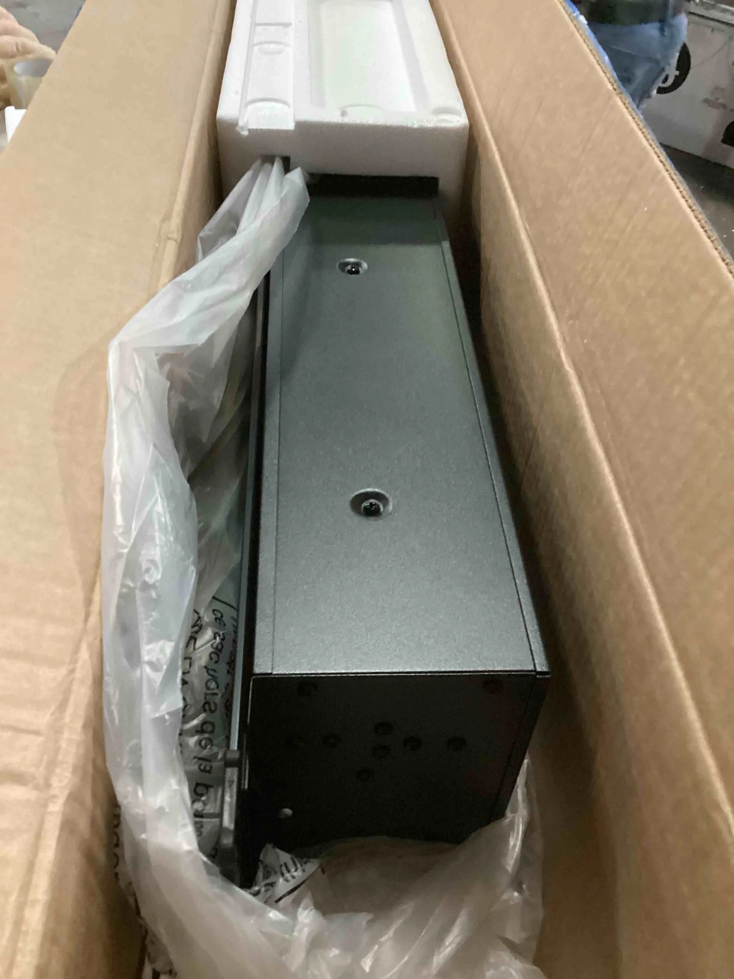 product 2 Tier Fireplace TV Stand For Black TV Stand Box 1 Of 2, Good Condition condition - View 3