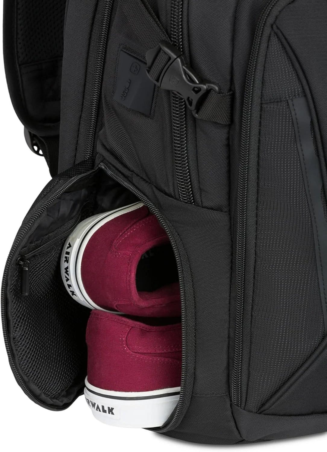 Black Stealth Durable materials SwissGear ScanSmart Laptop Bag, Black Stealth, Fits 15-Inch Notebook, Brand New condition - View 10