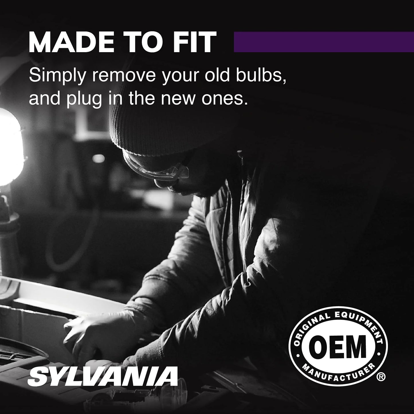 SYLVANIA H11 XtraVision High Performance Halogen Headlight Bulb - Pack of 2 - View 9