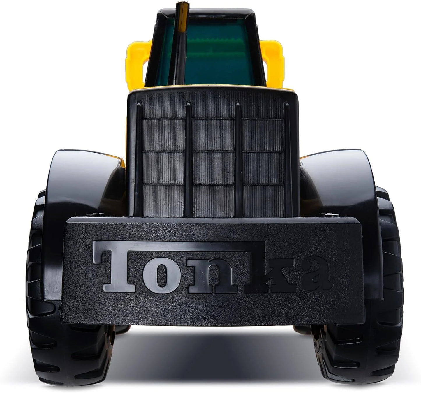 Yellow Steel, Plastic Tonka Steel Classics Front Loader - Made with Steel & Sturdy Plastic, Yellow Toy Construction Truck, Boys and Girls, Kids, Toddlers, Ages 3+, Brand New condition - View 5