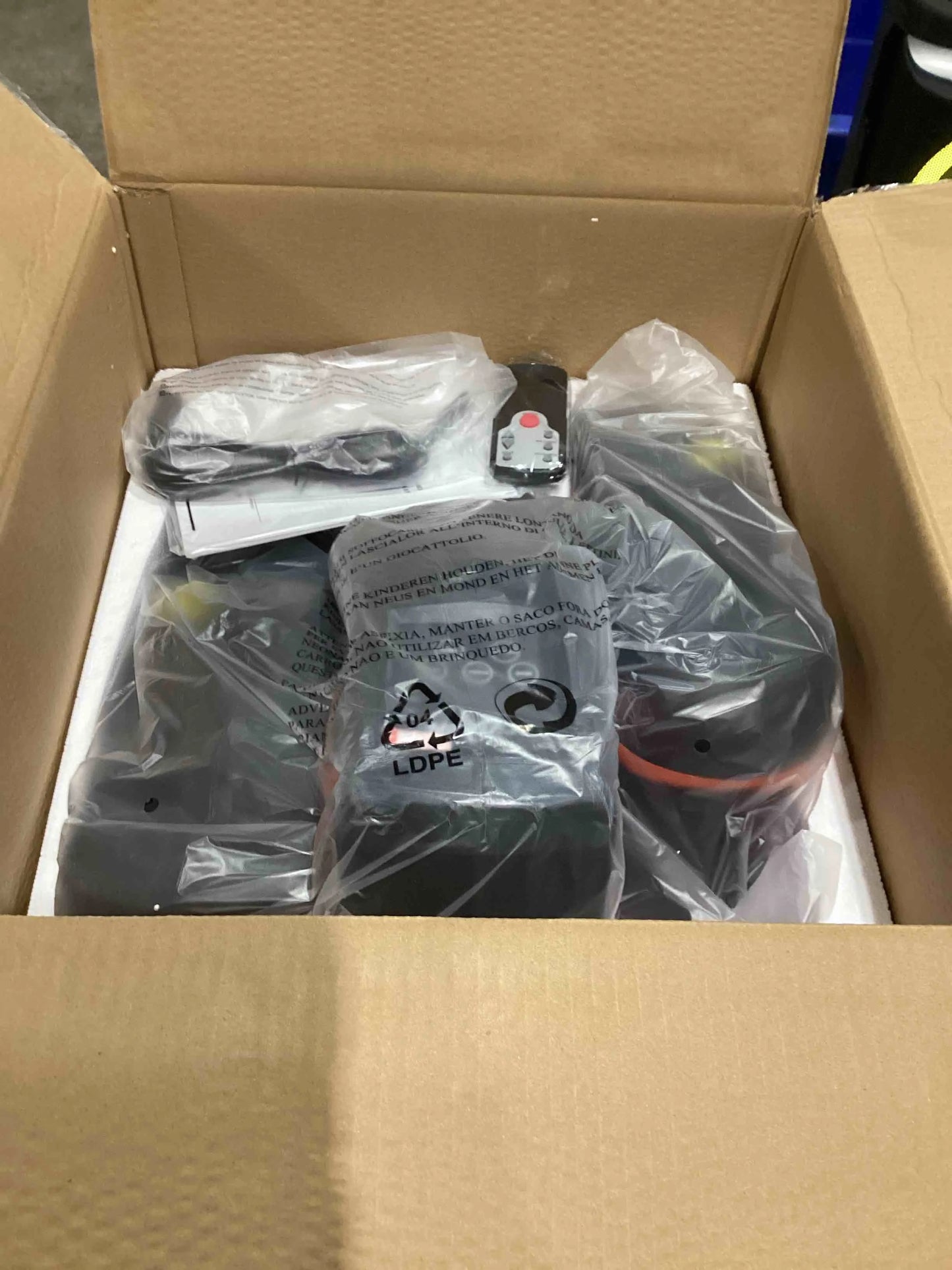 product Under Desk Elliptical Machine, Electric Ellipse Leg Exerciser as Seen on TV for Seniors with 12 Adjustable, Quiet Portable Elliptical Machine, Seated Pedal Exerciser with Remote Control, Good Condition condition - View 3