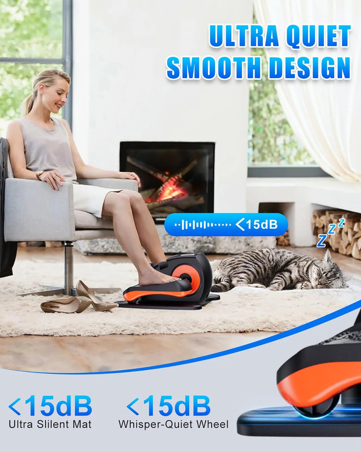 Under Desk Elliptical Machine - View 7