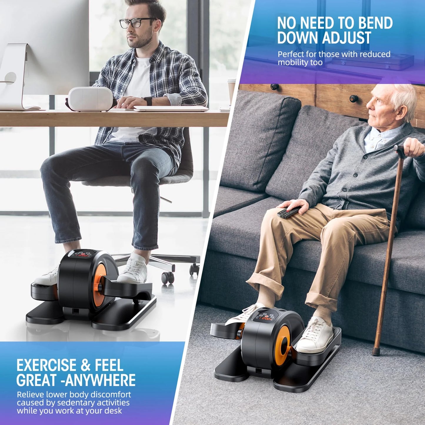 Under Desk Elliptical Machine - View 7