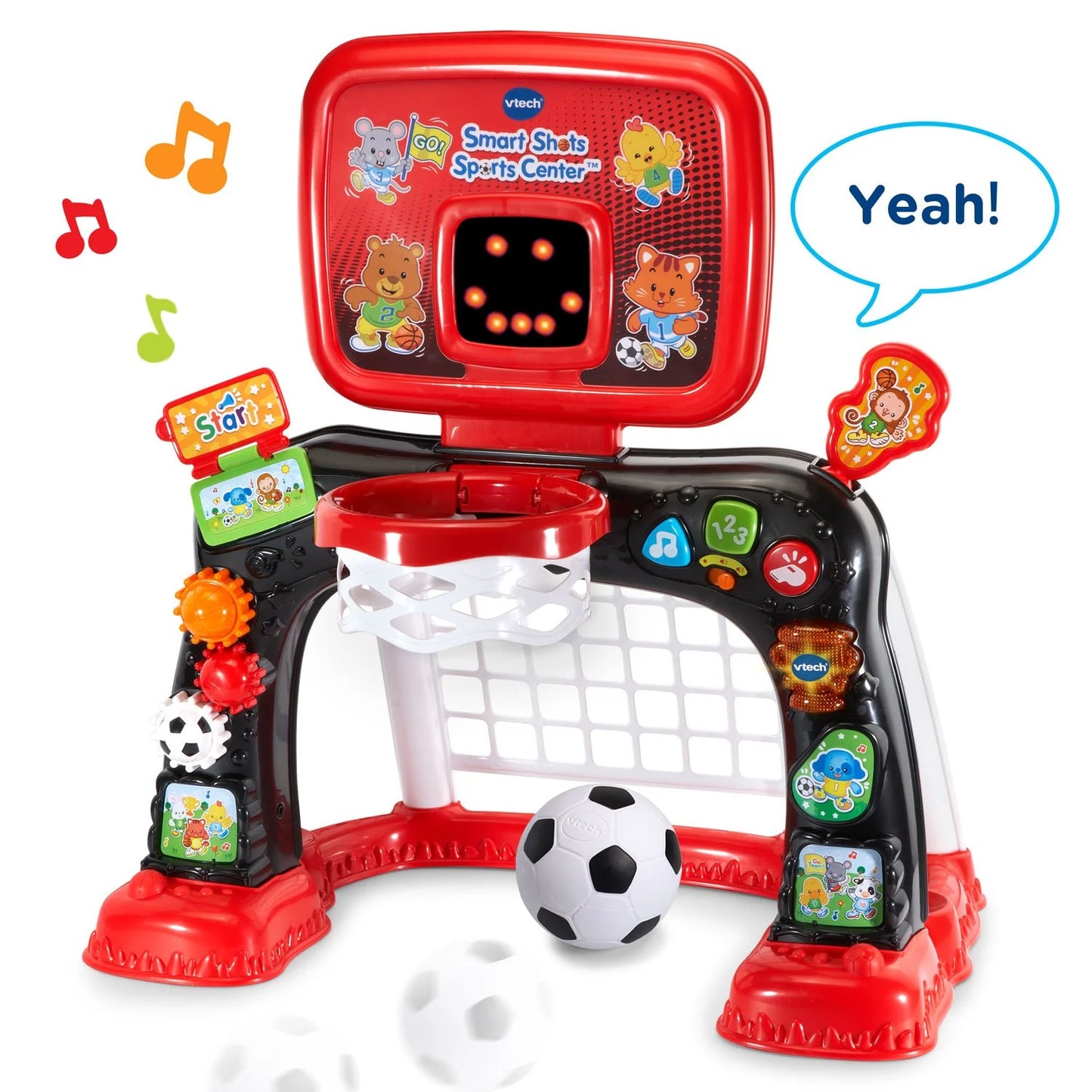 Red Plastic VTech Smart Shots Sports Center (Frustration Free Packaging), Red, Good Condition condition - View 6