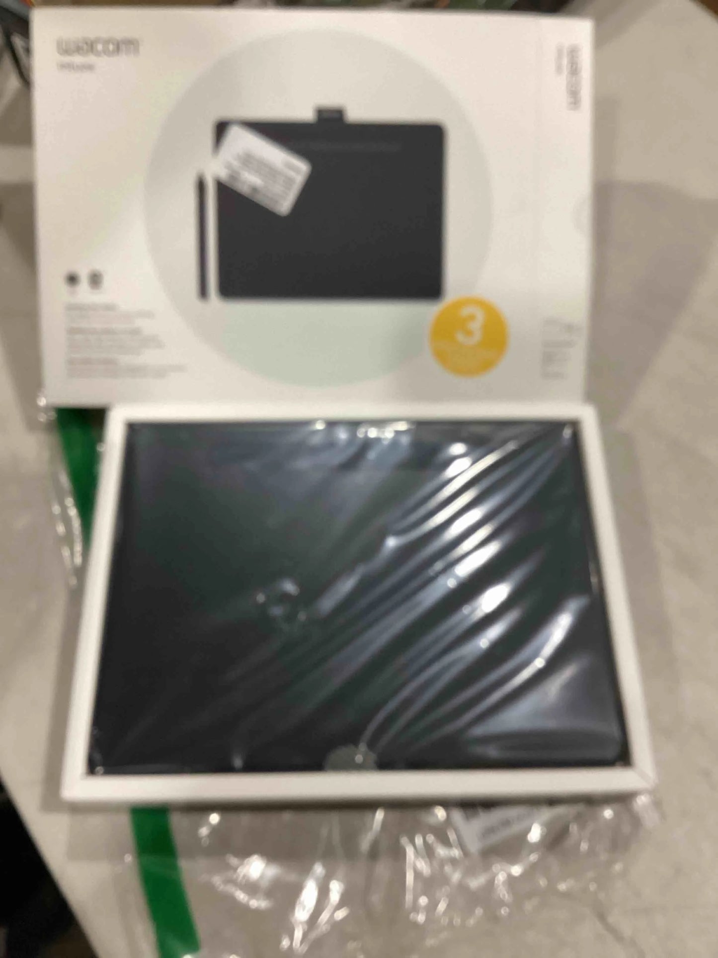Black N/A Wacom Intuos Medium Bluetooth Graphics Drawing Tablet, Portable for Teachers, Students and Creators, 4 Customizable ExpressKeys, Compatible with Chromebook Mac OS Android and Windows - Black Black Medium Bluetooth, Brand New condition - View 2