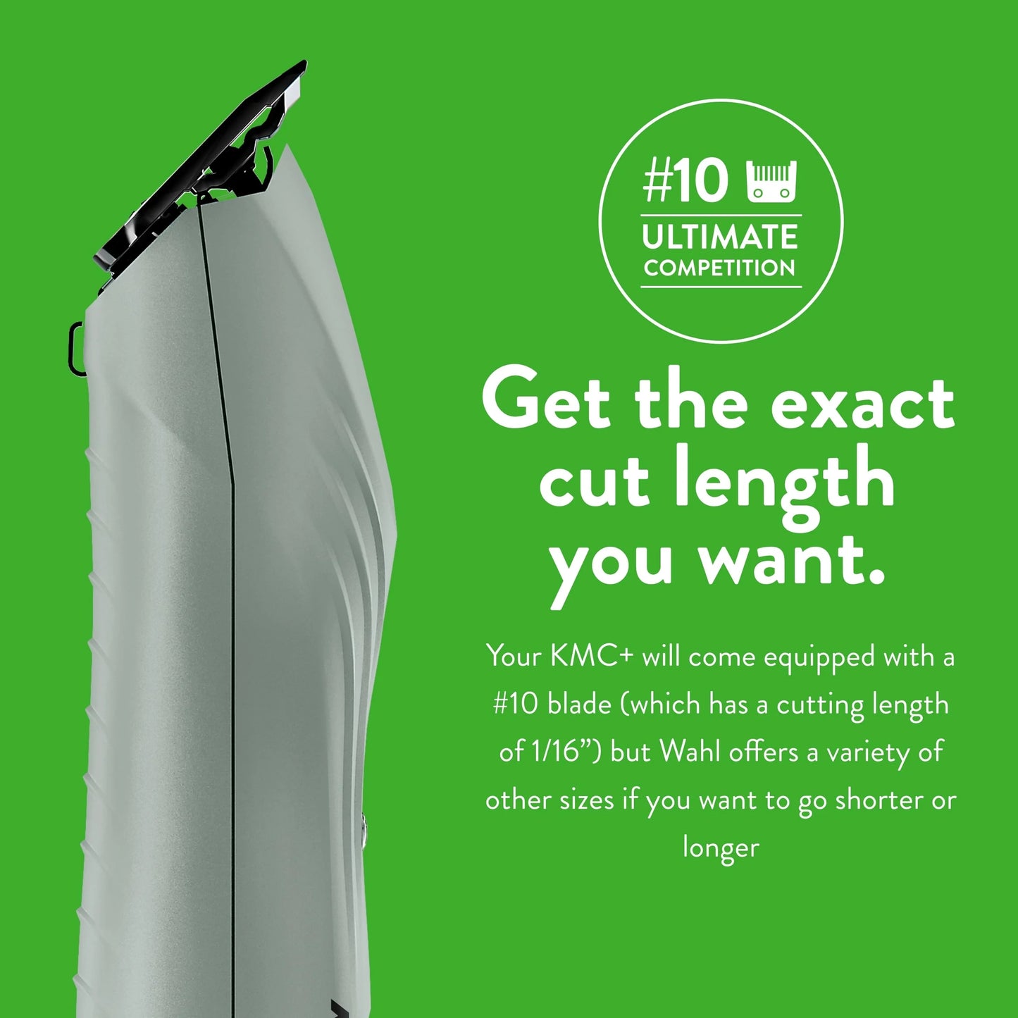 Teal Wahl Professional Animal KMC+ 2-Speed Cordless Clipper (3025661) - Detachable Blade Pet & Dog Clipper Kit - Patented Ergonomic Housing Design - Premium Pet Clipper - Teal, As Is condition - View 7