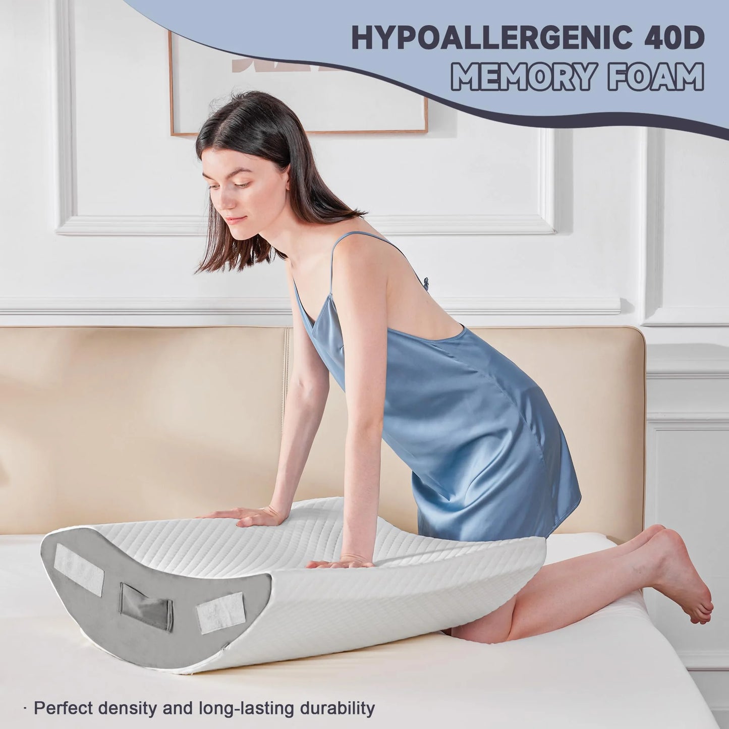 Yojoker Orthopedic Bed Wedge Pillow Set - View 12