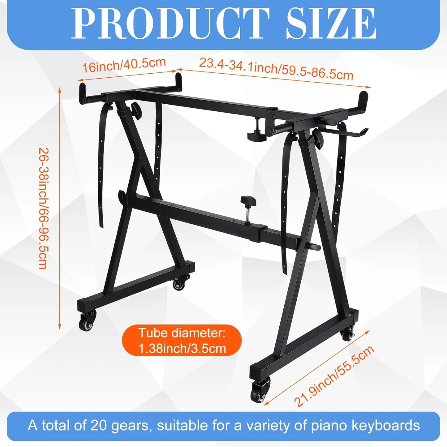 Zonon Piano Stand Keyboard Stand - View 5