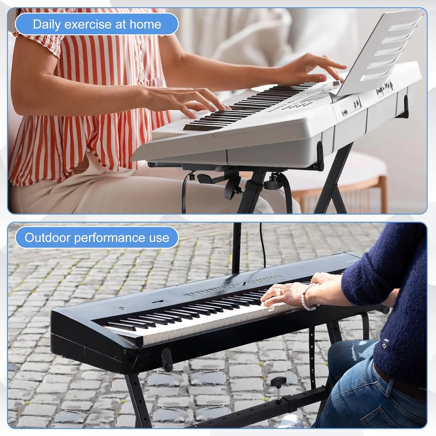 Zonon Piano Stand Keyboard Stand - View 9