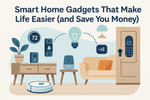 Smart Home Gadgets That Make Life Easier (and Save You Money)
