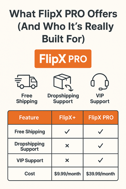 Qué ofrece FlipX PRO (y para quién está diseñado realmente)