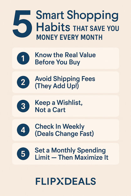 5 hábitos de compra inteligentes que te ahorran dinero cada mes