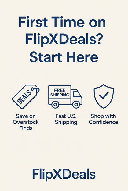 ¿Es tu primera vez en FlipXDeals? Empieza aquí.