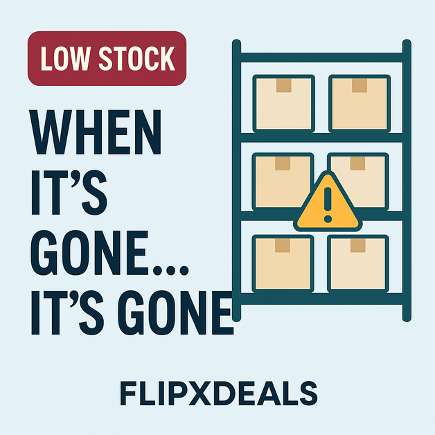 Qué significa "Stock bajo" en FlipXDeals (y por qué deberías prestar atención)