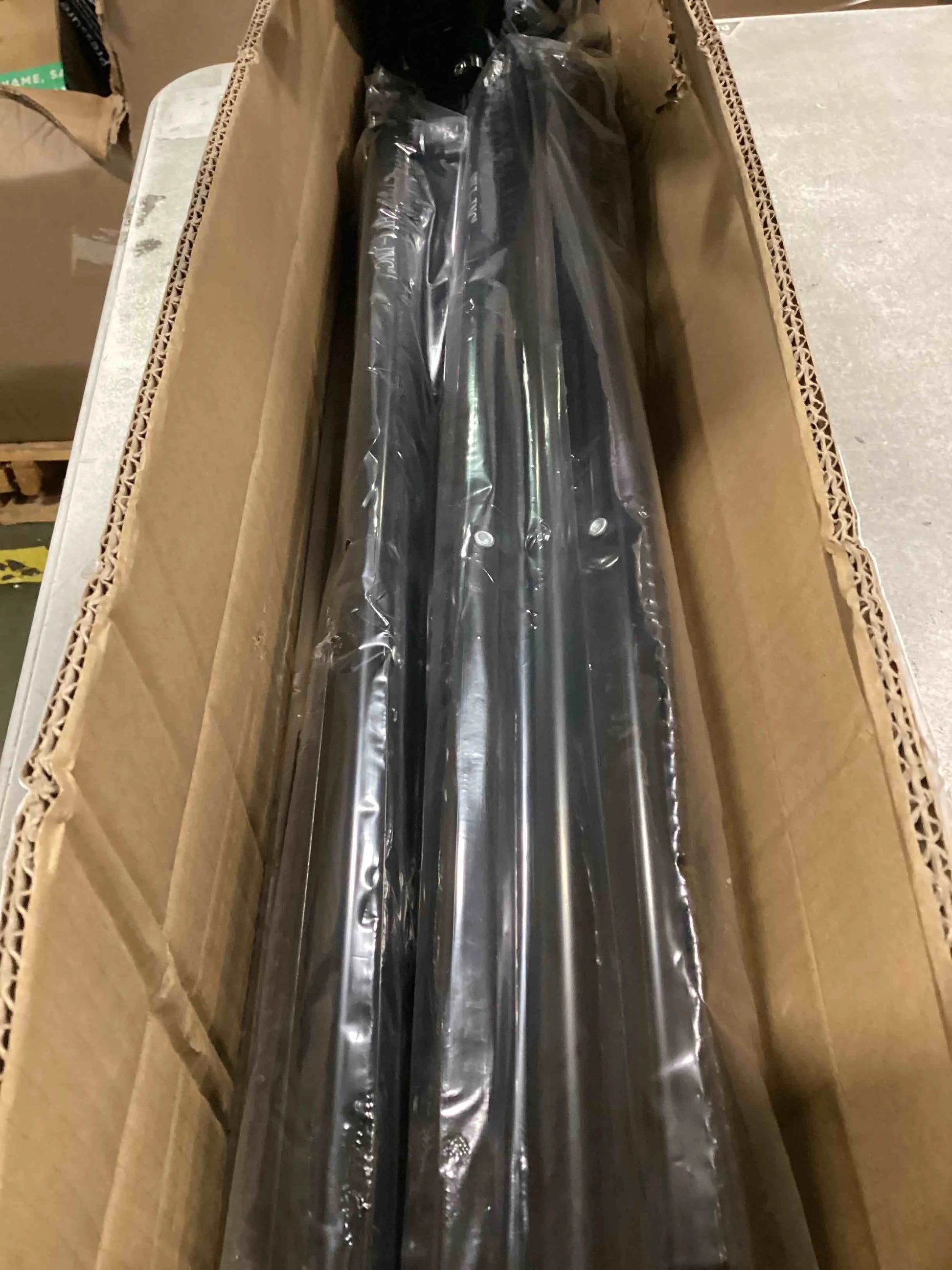 Black Aluminum 10ft x 8.5ft Adjustable Photography Backdrop Support System Photo Video Studio Muslin Background Stand Kit with Carry Bag, Good Condition condition - View 2