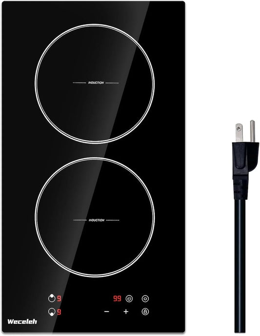 12 inch Induction Cooktop 2 Burners 3300W Electric Cooktop Stovetop - View 1