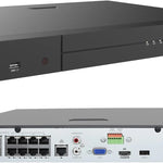 16 Channel 4K PoE Network Video Recorder NVR, 16 Port H.265 NVR Support 4K/2K/8MP/5MP/3MP/1080P PoE Camera, Remote Access, Motion Alarm, 24/7 Recording, Smart Playback, No Hard Disk Drive