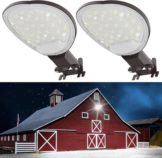 2-Pack LED Barn Light 150W, Outdoor Dusk to Dawn Area Lights - View 1