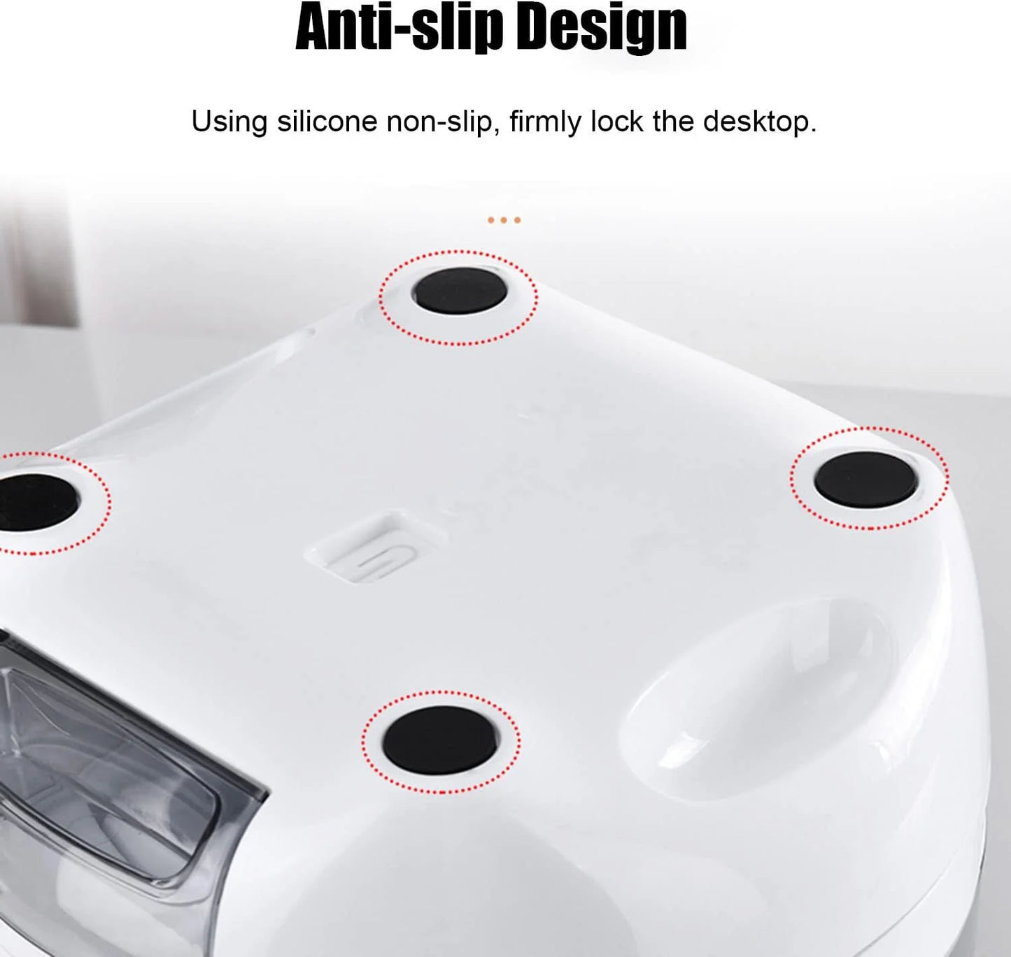 product 20Lbs large Grain dispenser 360°Rotating Rice Food Dispenser 6 Grids rice container rotatable Beans Containers Storage with Sealed lid for Peanut Barley Millet and Cereal, As Is condition - View 11