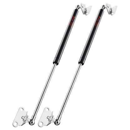 product 23 Inch 100 Lb Gas Lift Struts for Heavy Lid, Rv Storage Bed Lift Heavy Duty Shock, Gas Piston Lift Mechanism Gas Spring Kit with Mounting Brackets, Fit 80-110lbs Prop 2pack, As Is condition - View 1