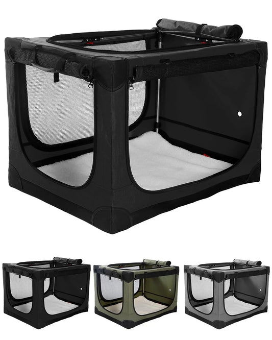 Collapsible Travel Dog Crate for Medium Large Dogs - View 1