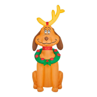 4 ft. LED Max with Wreath Christmas Airblown® Inflatable