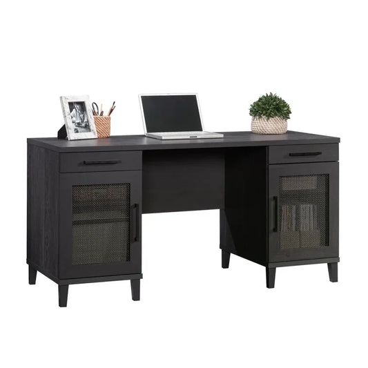 Aldrik Desk - Espresso - View 1