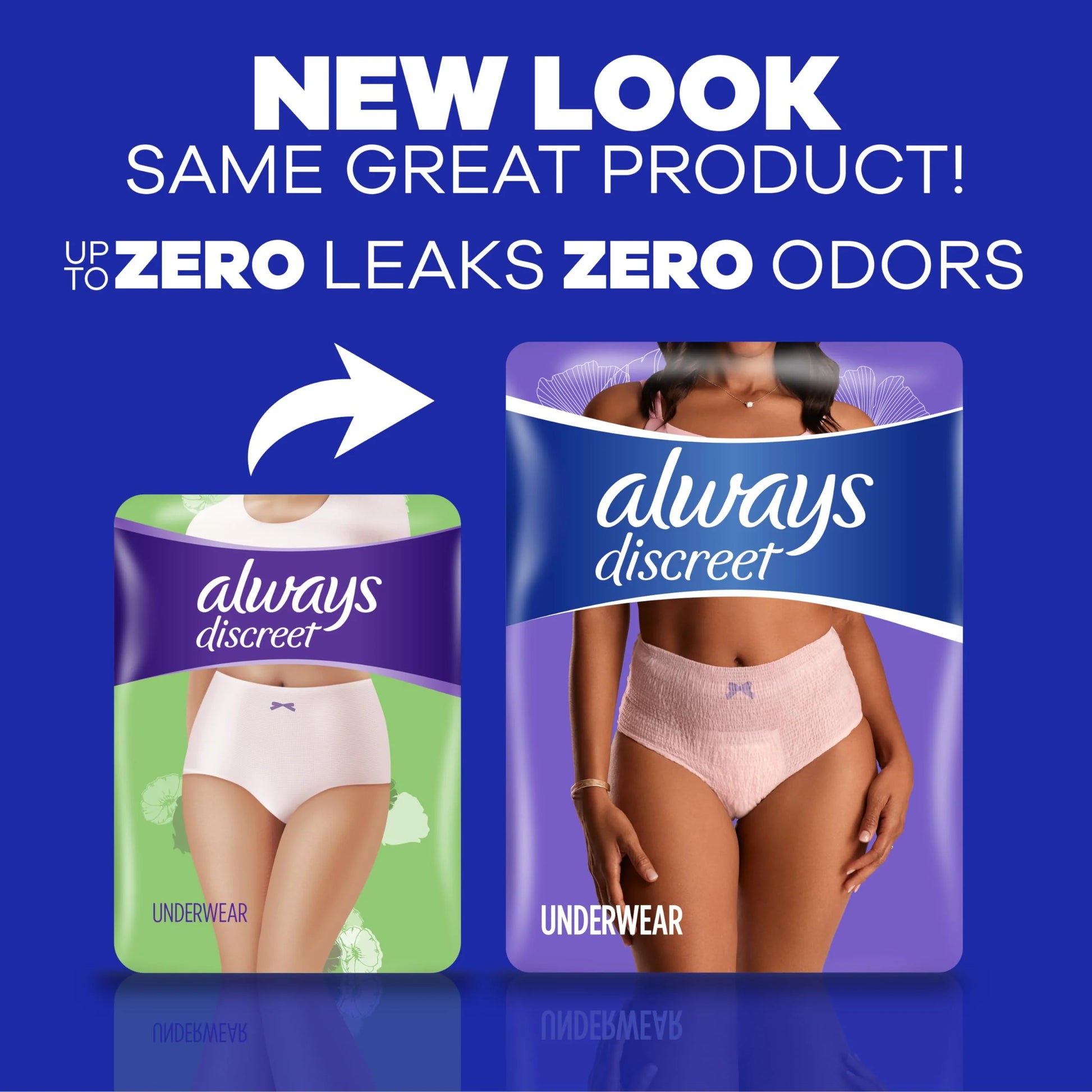 Always Discreet Adult Incontinence Underwear for Women and Postpartum Underwear, XXL, 52 CT - View 4