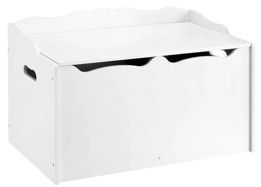 Amazon Basics Kids Toy Box, Wooden Organizer Storage Chest - View 1
