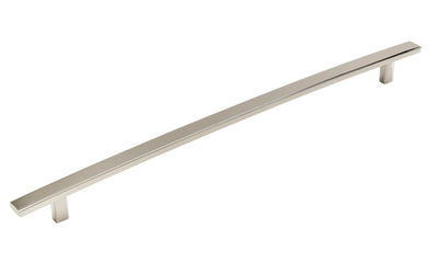 Amerock | Appliance Pull | Polished Nickel | 18 inch (457 mm) Center to Center | Cyprus | 1 Pack | Drawer Pull | Drawer Handle | Cabinet Hardware