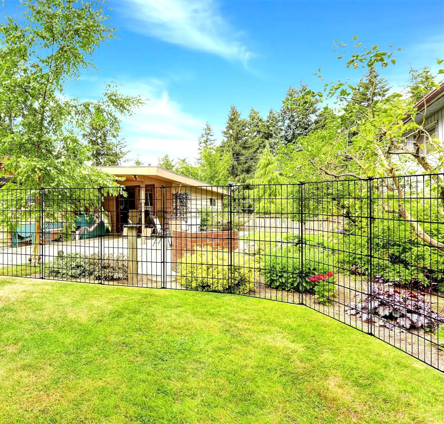 ARIFARO Decorative Garden Fence 5 Panels - View 9