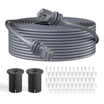 Augstci 150FT/46M Starlink Gen 3 Cable, Waterproof Satellite Replacement Standard V3 Cable for Starlink Rectangular Satellite Gen 3 Starlink Cable Extension Starlink Accessories