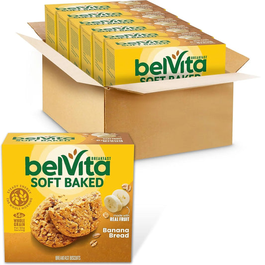 belVita Soft Baked Banana Bread Breakfast Biscuits - View 1