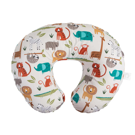 Boppy Nursing Pillow Original Support - Neutral Jungle Colors - View 1