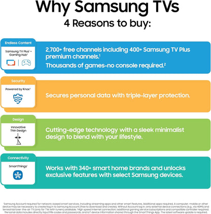 SAMSUNG 55-Inch Class Crystal UHD U8000F 4K Smart TV (2025 Model) - View 6