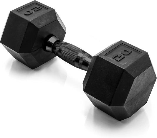 CAP Barbell Coated Hex Dumbbell Weight - View 1