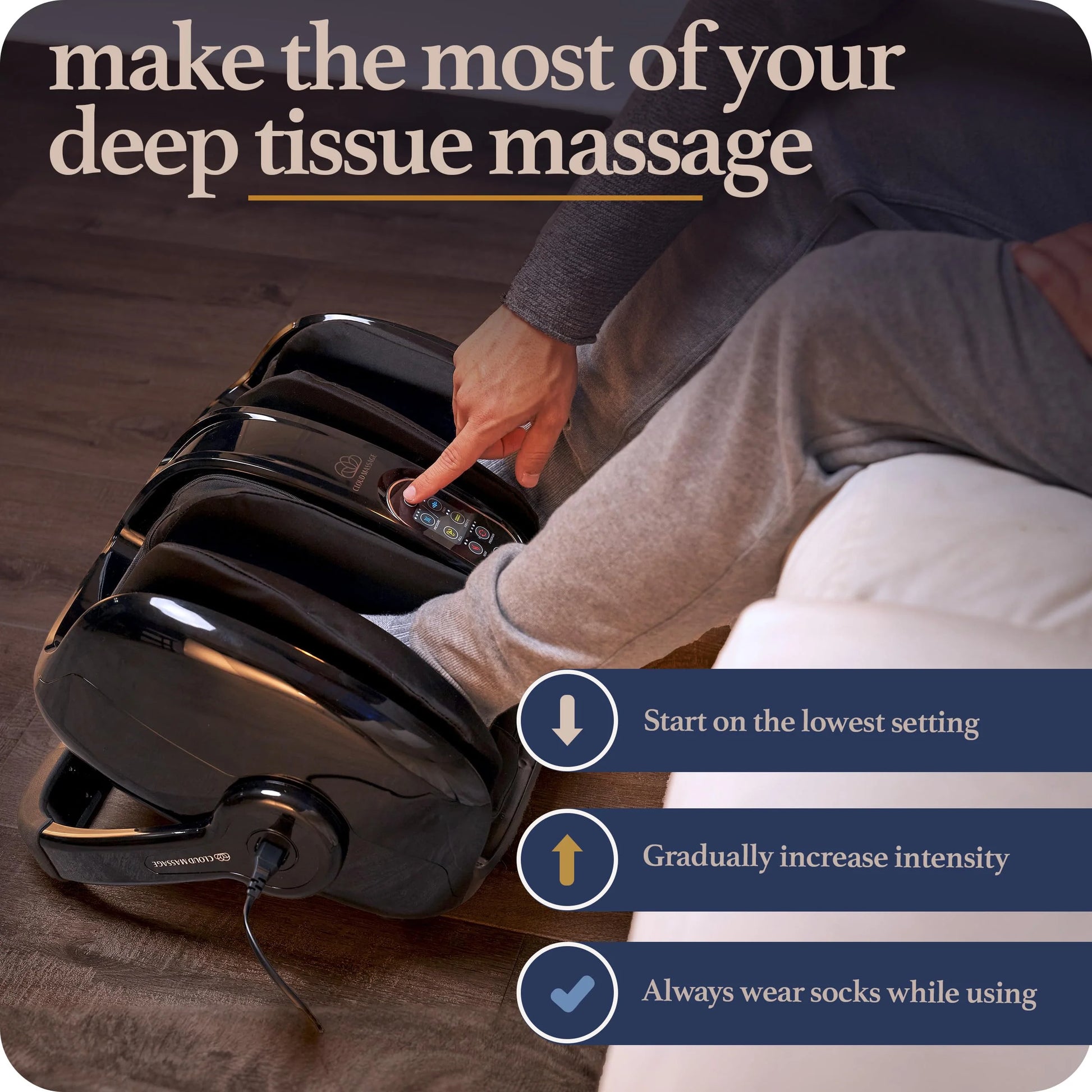 Cloud Massage Shiatsu Foot Massager with Heat - View 9