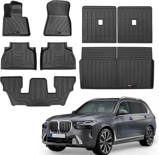 Custom for 2019-2025 BMW X7 6 Seat Floor Mats - View 1