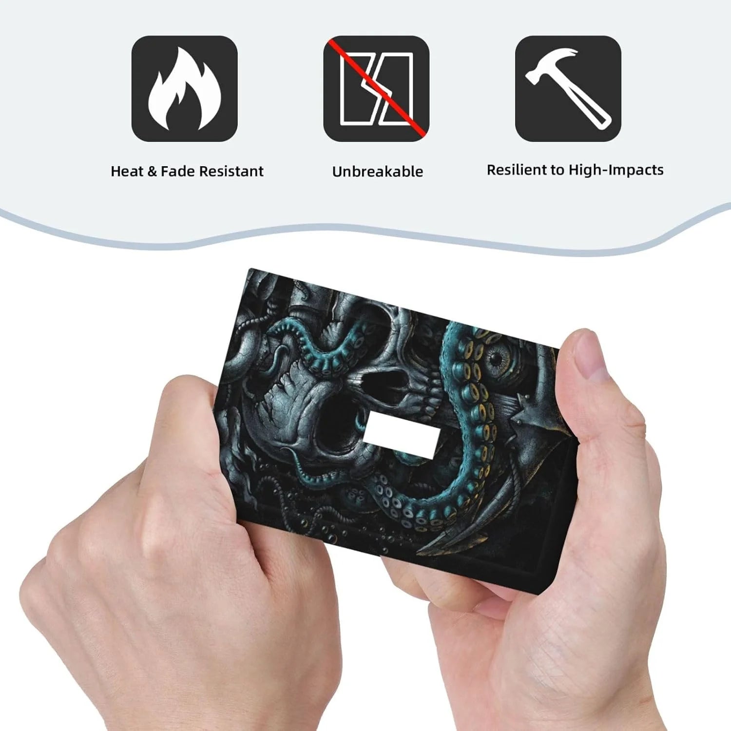 Gothic Skull Light Switch Cover Plate - View 10